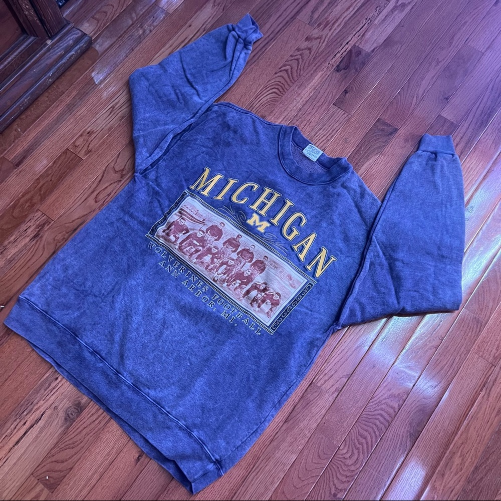 vintage michigan sweatshirt - Picture 2 of 6